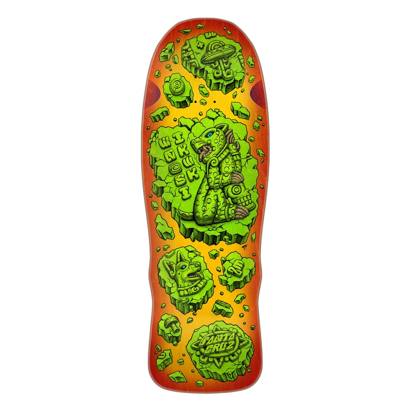 SANTA CRUZ ERICK WINKOWSKI JAGUAR SHAPED 10.35" SKATEBOARD DECK