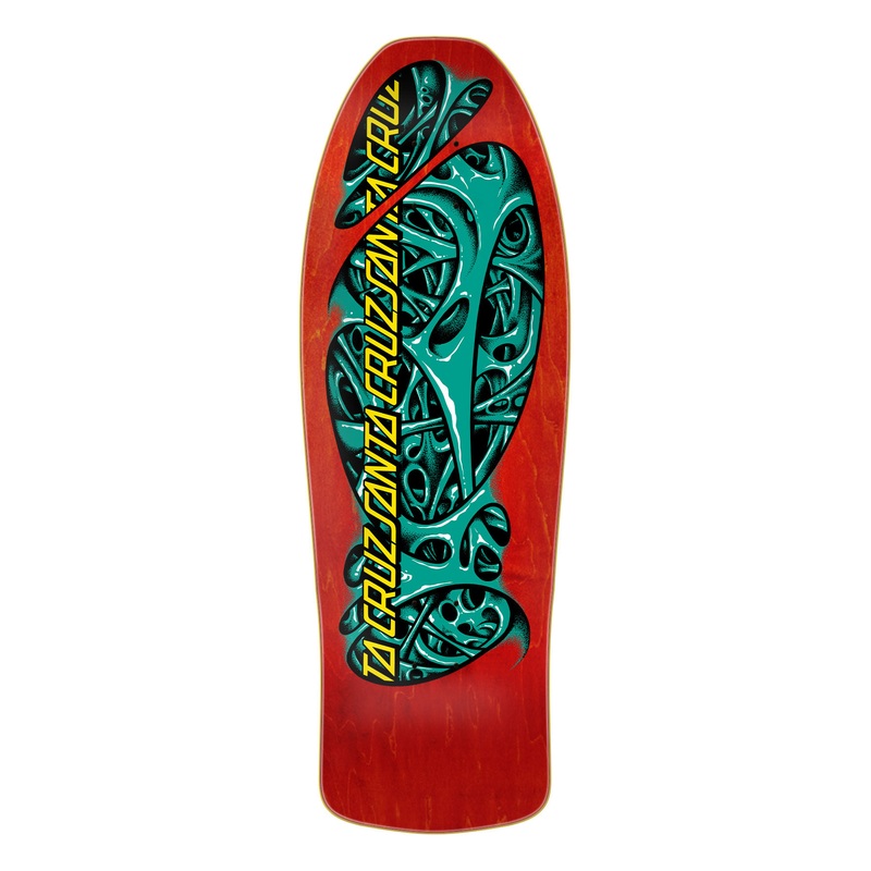 SANTA CRUZ OOPS MUCUS 9.3" SKATEBOARD DECK