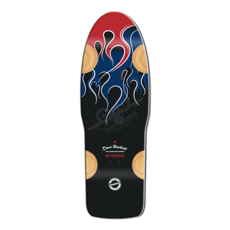 SMA HACKETT FLAME 10.875" SKATEBOARD DECK