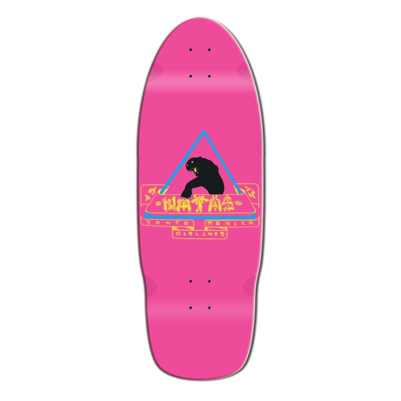 SMA Natas Kaupas 1st Edition Panther PINK 10" Skateboard Deck