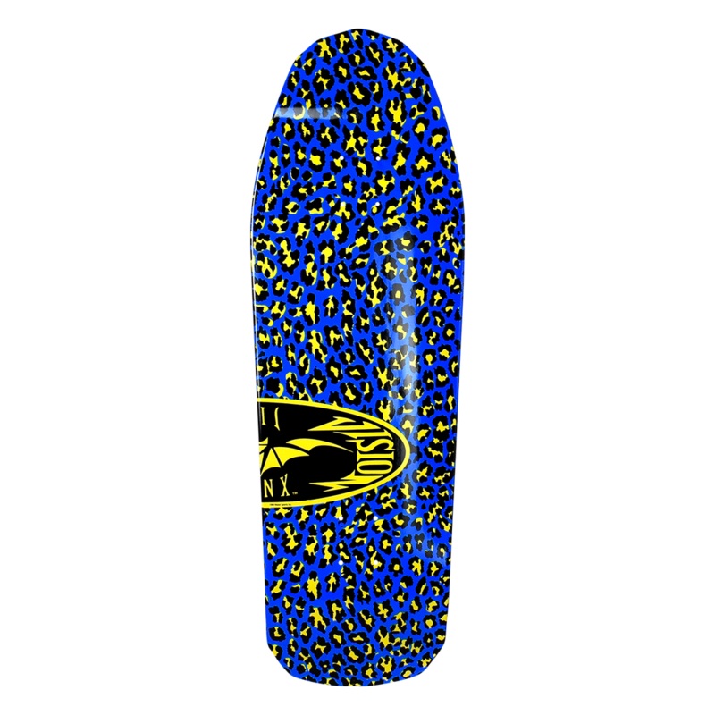 VISION JINX LEOPARD OVAL 10" SKATEBOARD DECK