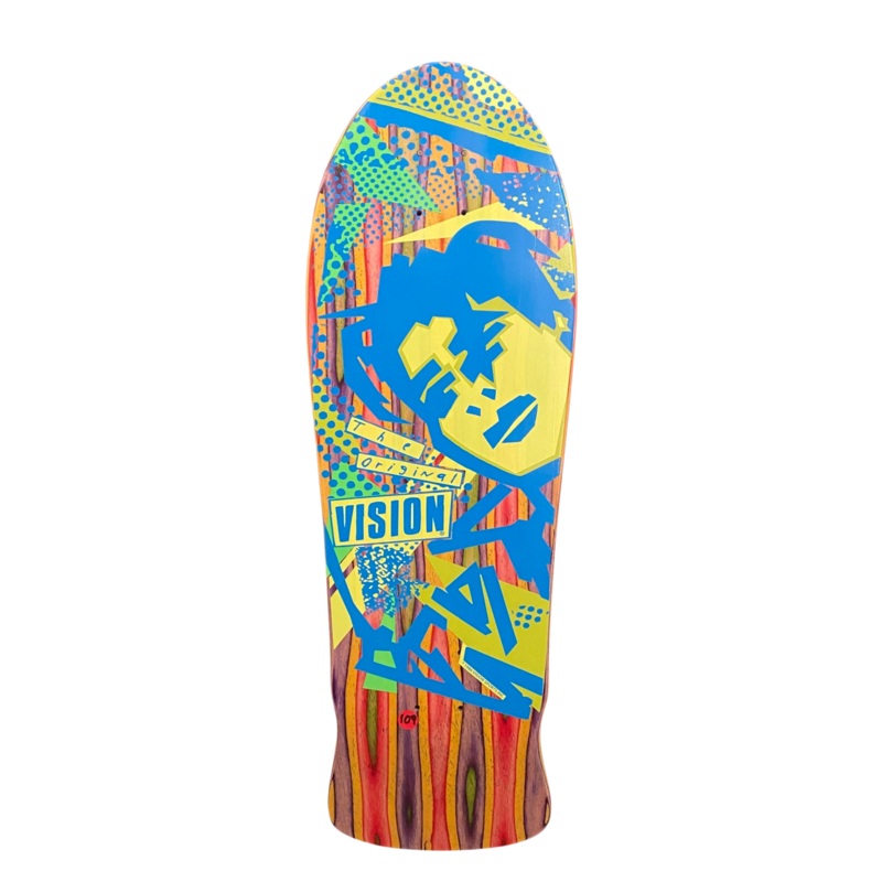 Vision Mark Gonzales "Original MG" LTD Swirl 10" Skateboard Deck