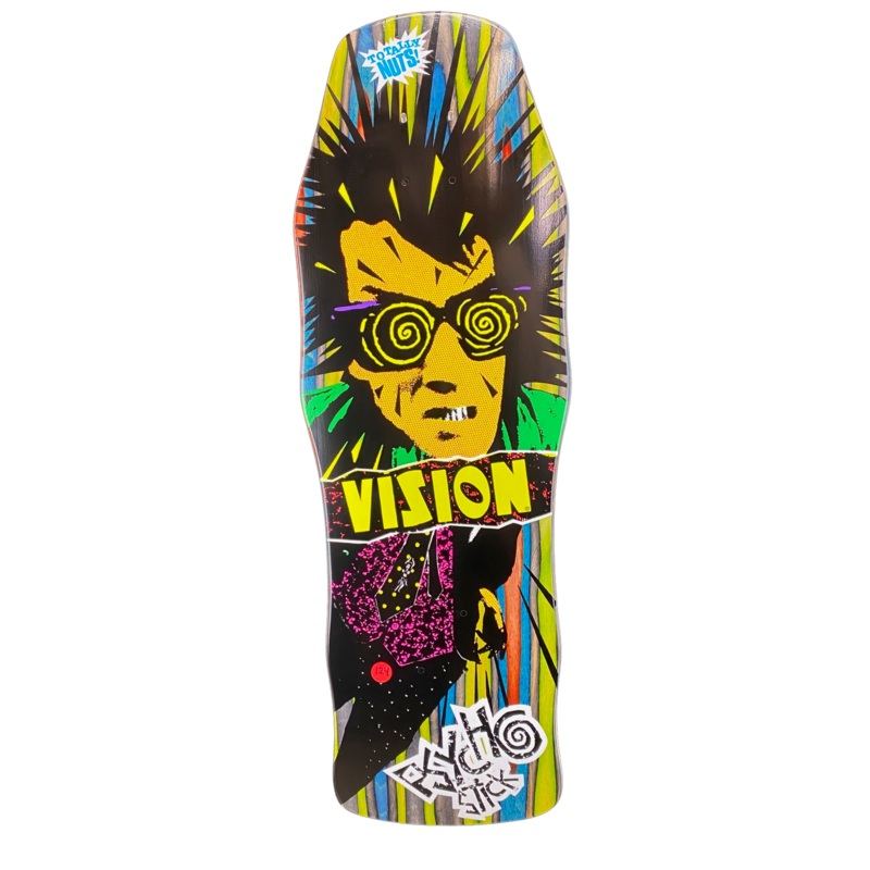 Vision Original Psycho Stick LTD Swirl 10" Skateboard Deck