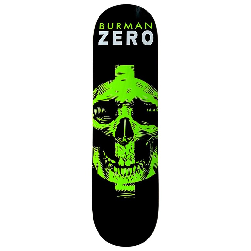ZERO BURMAN SYMBOLISM 8.5" SKATEBOARD DECK