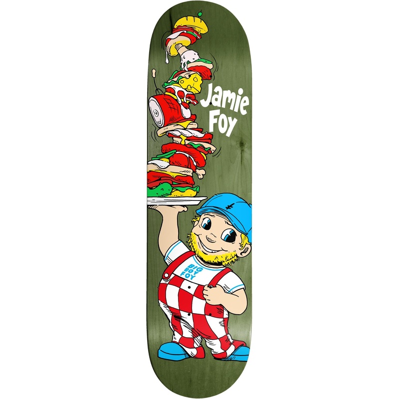 DEATHWISH FOY "BIG BOY" 8.25" SKATEBOARD DECK