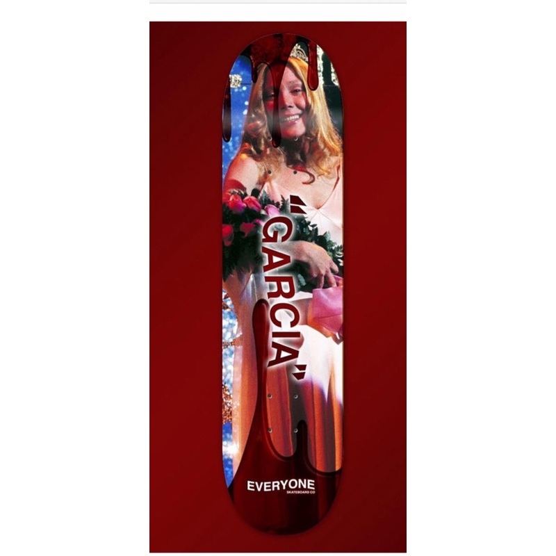 Everyone Skateboard Co Al Garcia "Carrie" LTD Hand #'d Skateboard Deck