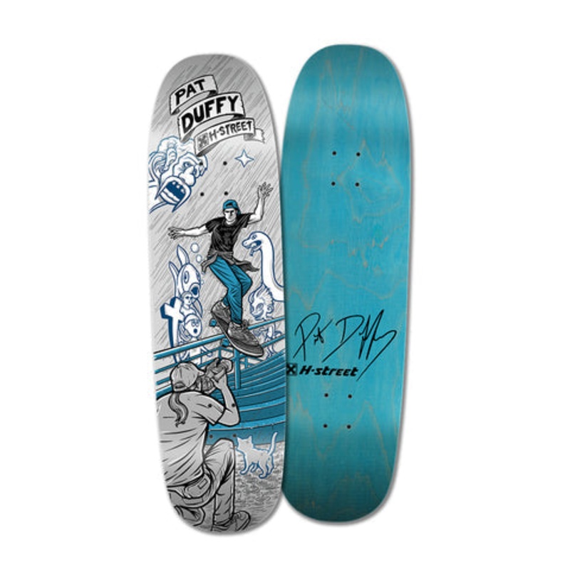 H-Street Patt Duffy Back Lip 8.9" Skateboard Deck