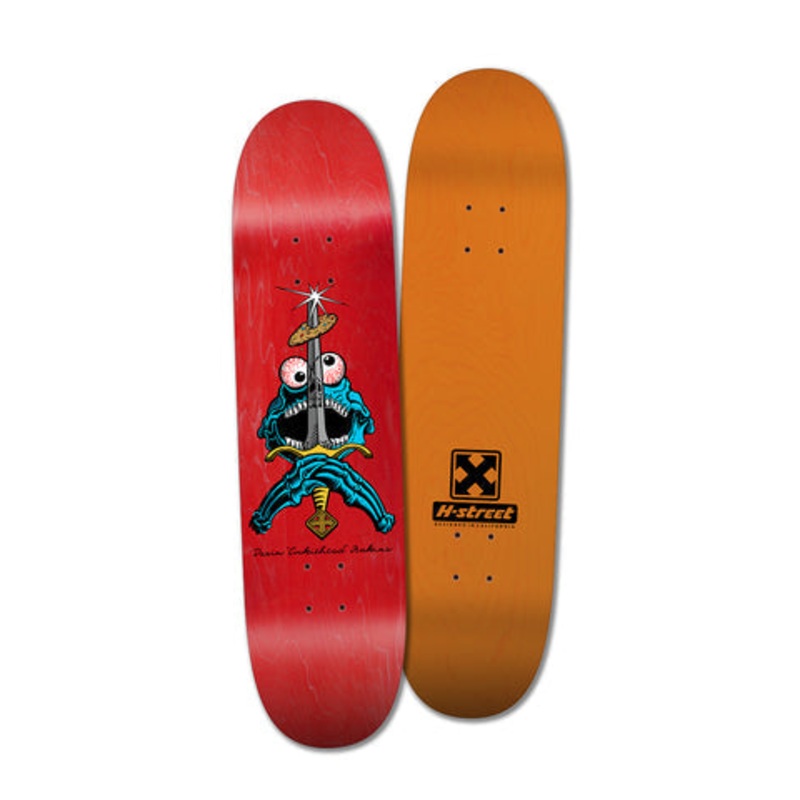 H-Street Sword & Cookie 8.25" Skateboard Deck