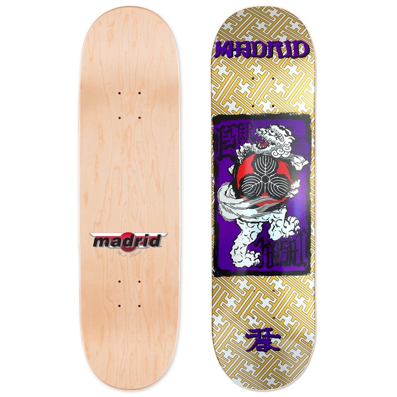 Madrid Lester Kasai Wing 8.25" Skateboard Deck