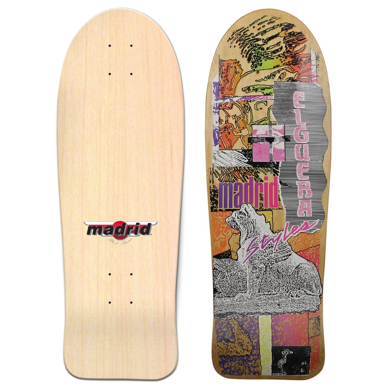 Madrid RETRO EDDIE ELGUERA 9.75"  Skateboard Deck
