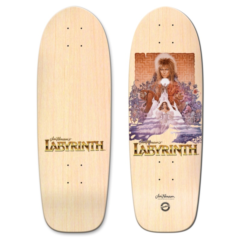 Madrid x Jim Henson's Labyrinth Poster 9.5" Skateboard Deck