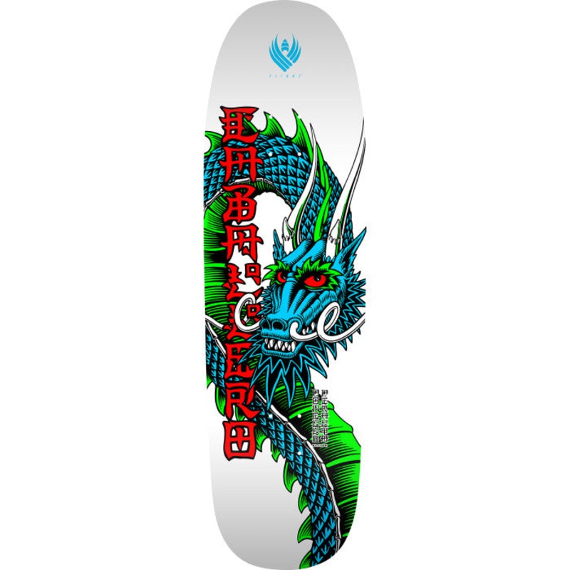Powell Peralta Pro Cab Ban This Flight Blue Skateboard Deck