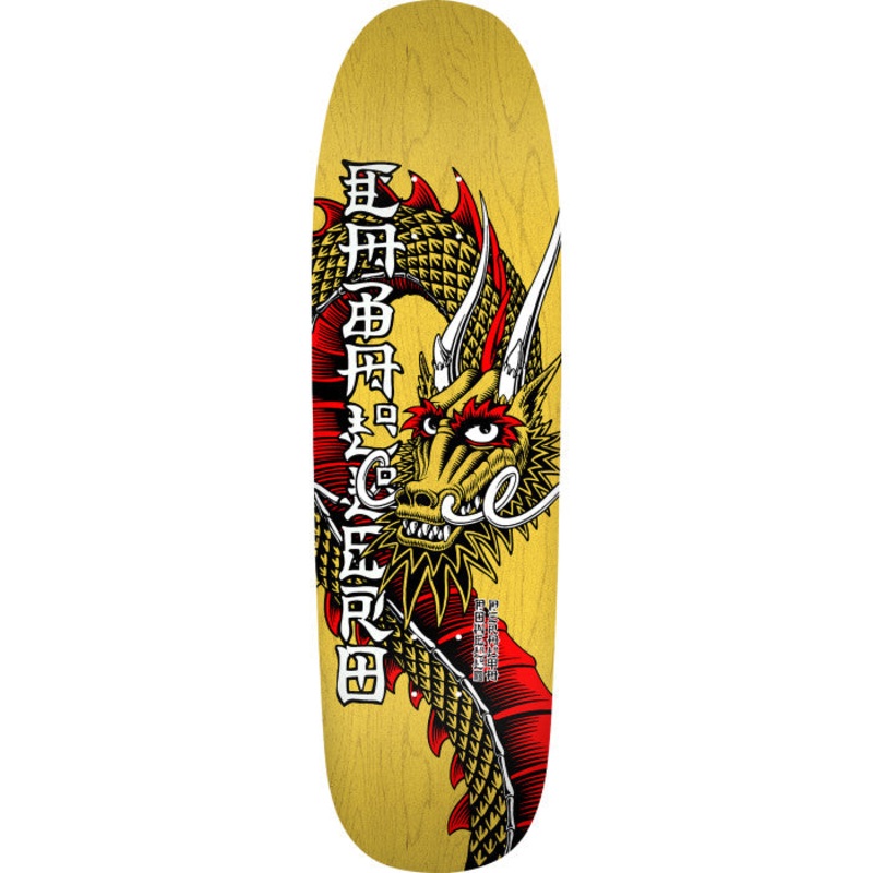 Powell Peralta Steve Caballero Ban This Yellow Stain Skateboard Deck