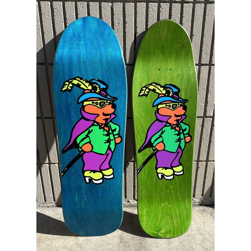 Prime Marc McKee Sticker-O-Rama "WINNIE THE PIMP BEAR" Skateboard Deck