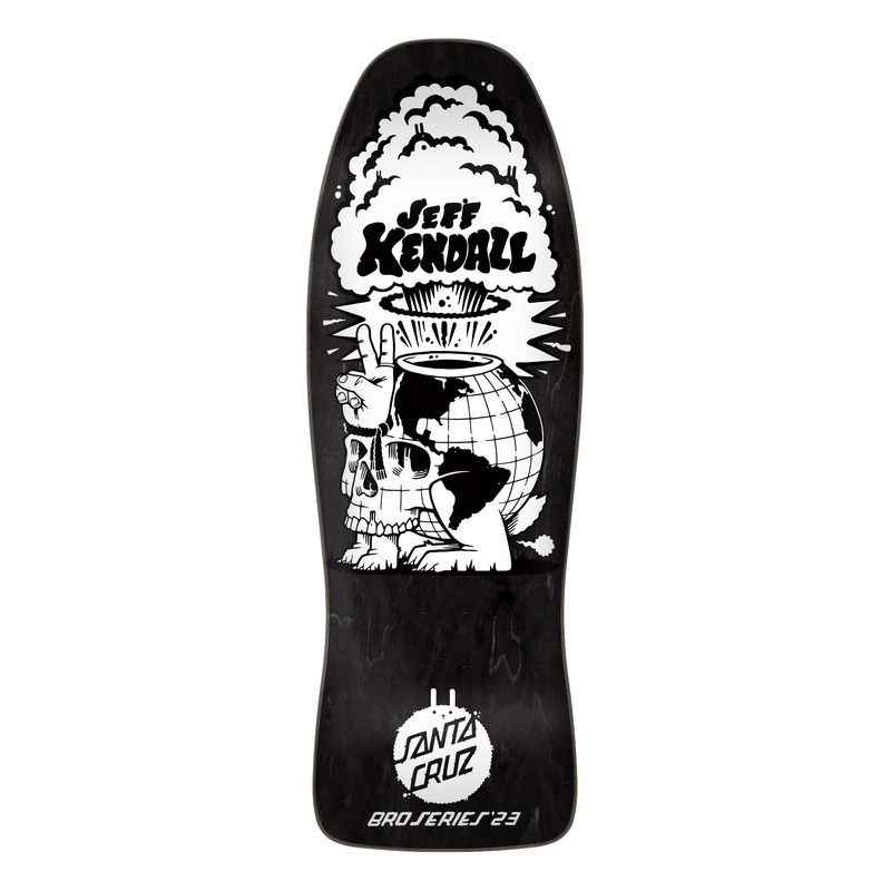 Santa Cruz Kendall Friend of the World 10" Skateboard Deck