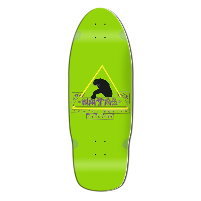 SMA Natas Kaupas 1st Edition Panther Green 10" Skateboard Deck