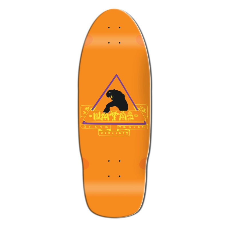 SMA Natas Kaupas 1st Edition Panther Orange 10" Skateboard Deck