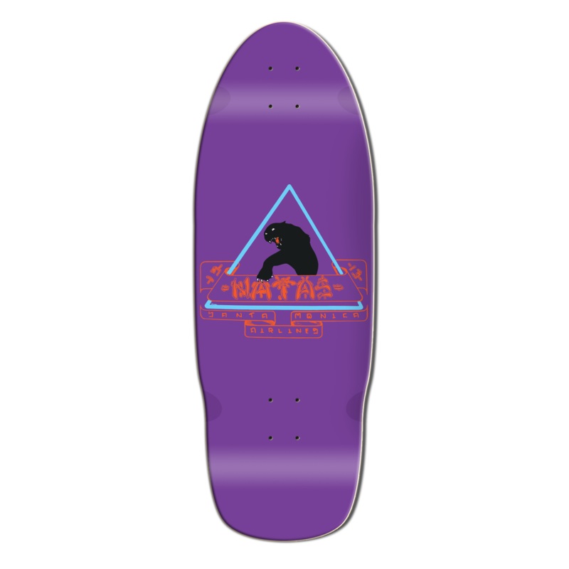 SMA Natas Kaupas 1st Edition Panther Purple 10" Skateboard Deck