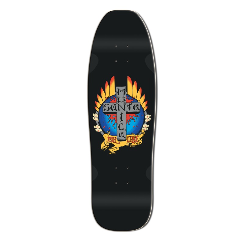 SMA Stigmata Black 9.5" Skateboard Deck