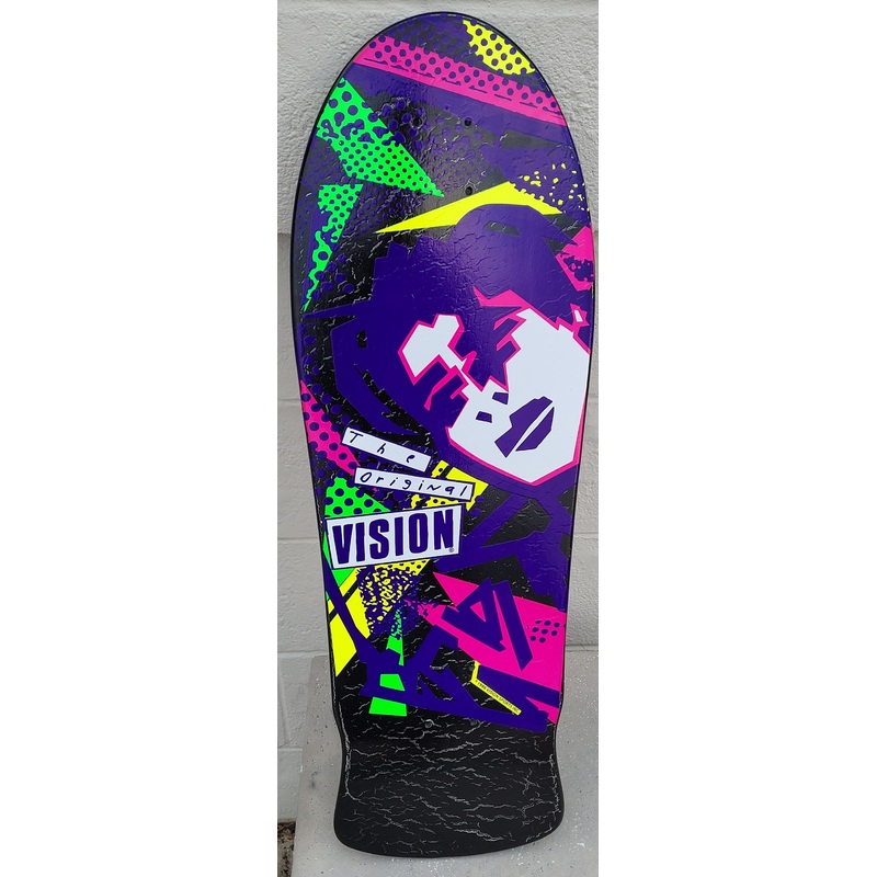 Vision Mark Gonzales "Original MG Crackle" 10" Skateboard Deck LTD 250