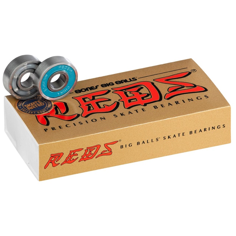 Bones Big Balls Reds Bearings Set of 16