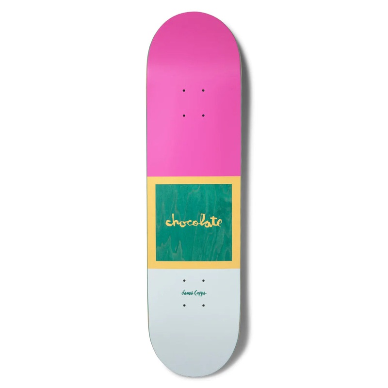Chocolate Capps OG Square Skateboard Deck - 8.5"