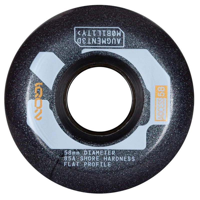 Iqon Access Dark Grey Wheels 58mm 85a - Set of 4