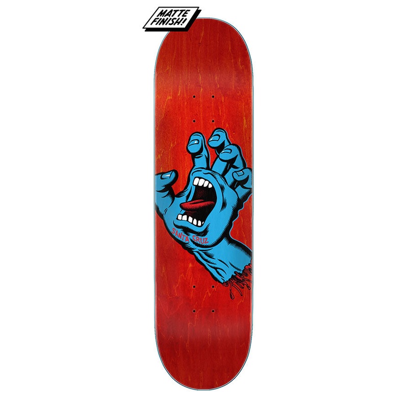 Santa Cruz Screaming Hand 8" Skateboard Deck