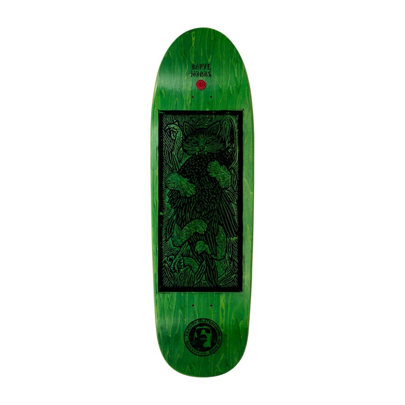 Heathen Daryl Nobbs Crow Killer Igor Skateboard Deck - 9.25"