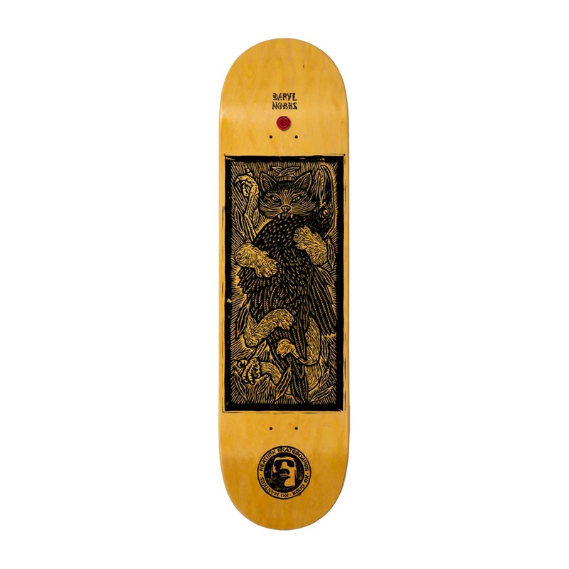 Heathen Daryl Nobbs Crow Killer Twinner Skateboard Deck - 8.375"