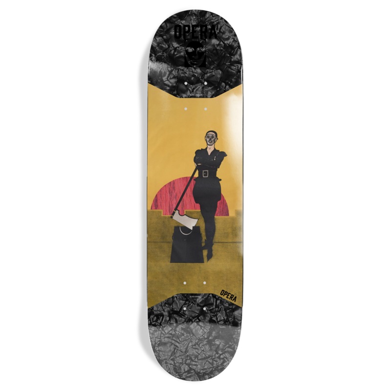 Opera Executioner Ex7 Slick Shield Skateboard Deck - 8.625"