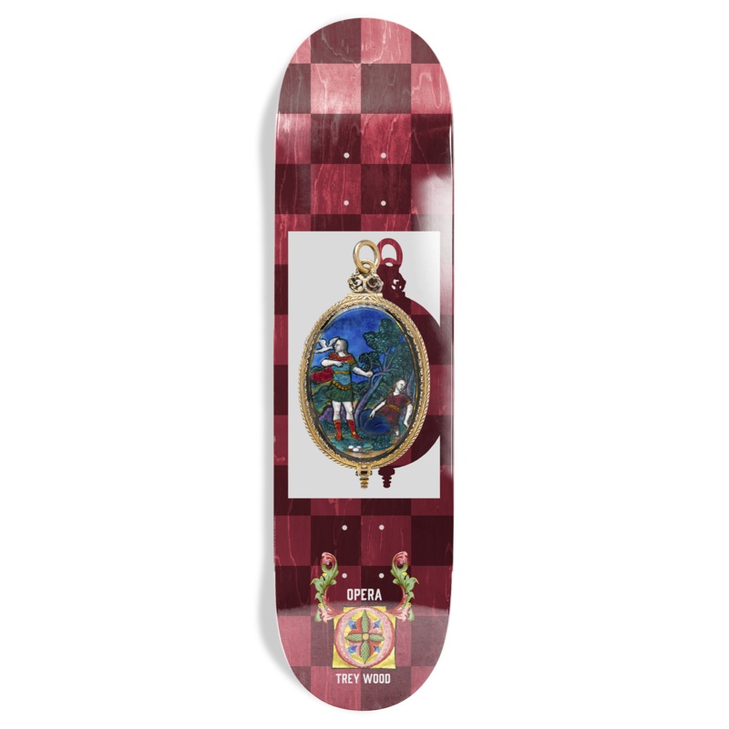 Opera Trey Wood Pendant Ex7 Skateboard Deck - 8.25"