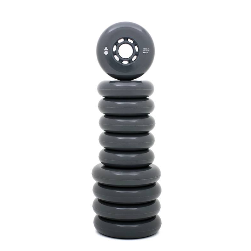 Wizard Advanced Inline Skate Wheels 100/80mm 85a - Set of 10