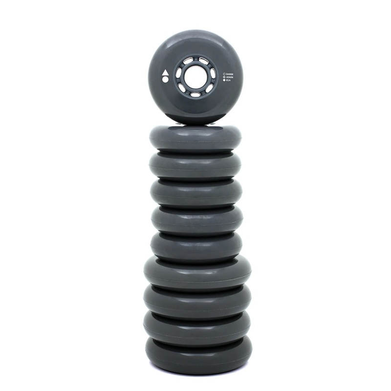Wizard Advanced Inline Skate Wheels 100/84mm 85a - Set of 10