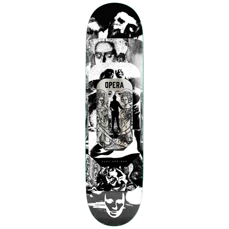 Opera Clay Kreiner Stacked Ex7 Skateboard Deck - 8.5"
