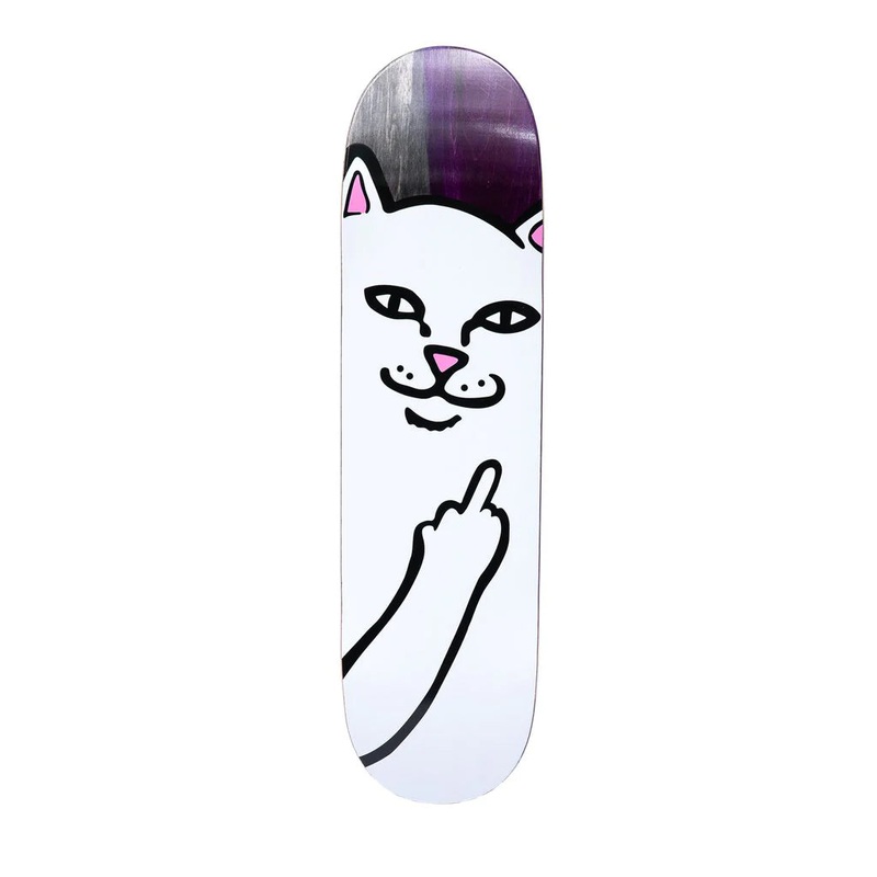 RIPNDIP Lord Nermal Purple/Black Deck - 8.0"