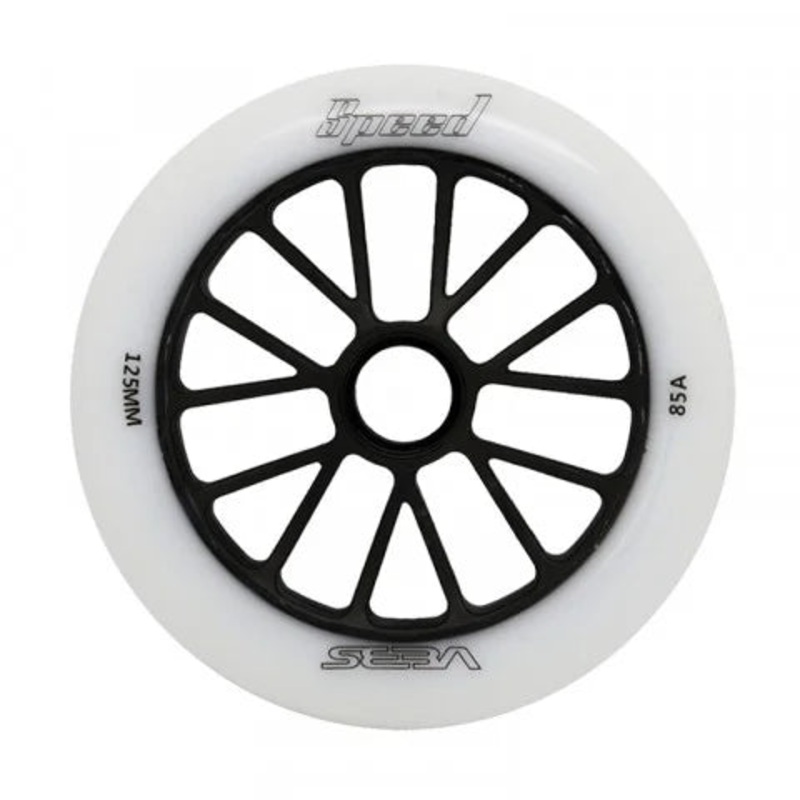Seba Speed Inline Skate Wheels - 125mm 85a Set of 6