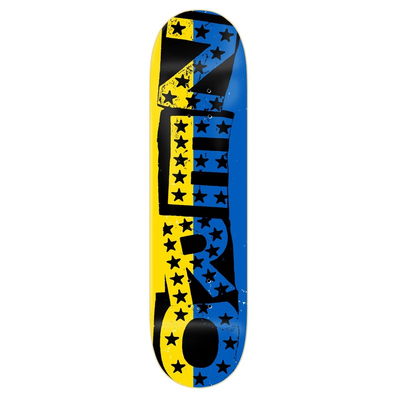 Zero Ukraine Punk Skateboard Deck - 8.25"