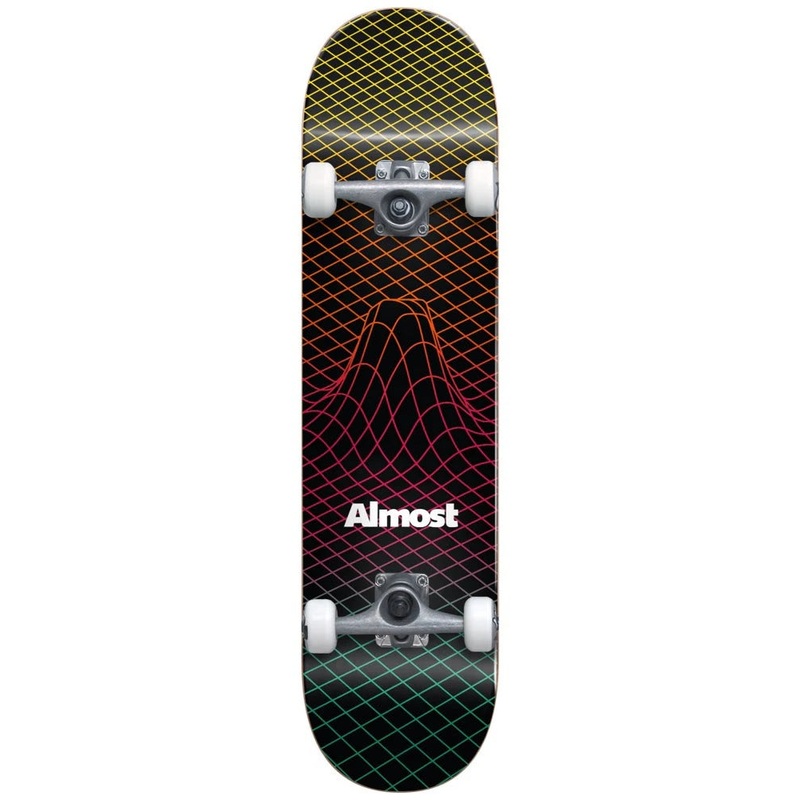 Almost VR Youth Black Complete Skateboard - 7.25"