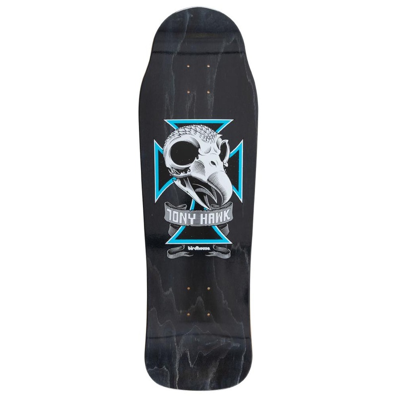 Birdhouse Skull 2 Old School Pro Skateboard Deck - 9.75"
