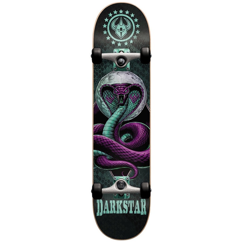 Darkstar Snake FP Aqua Complete Skateboard - 8.0"