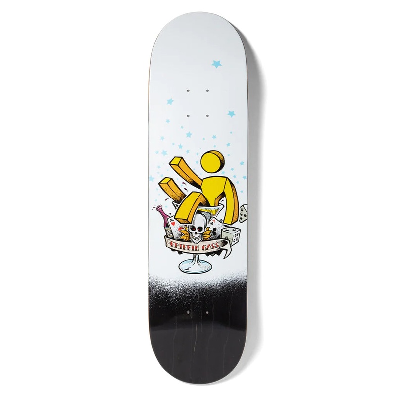 Girl Gass Man's Ruin Skateboard Deck - 8.5"