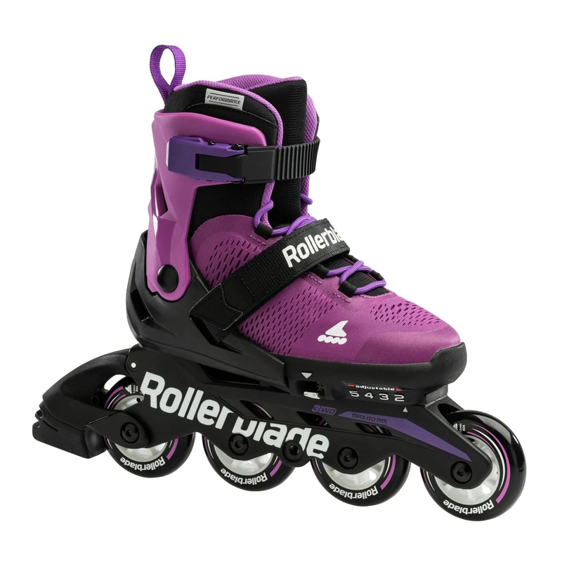 Rollerblade Microblade Adjustable Kids Skates - Purple/Black
