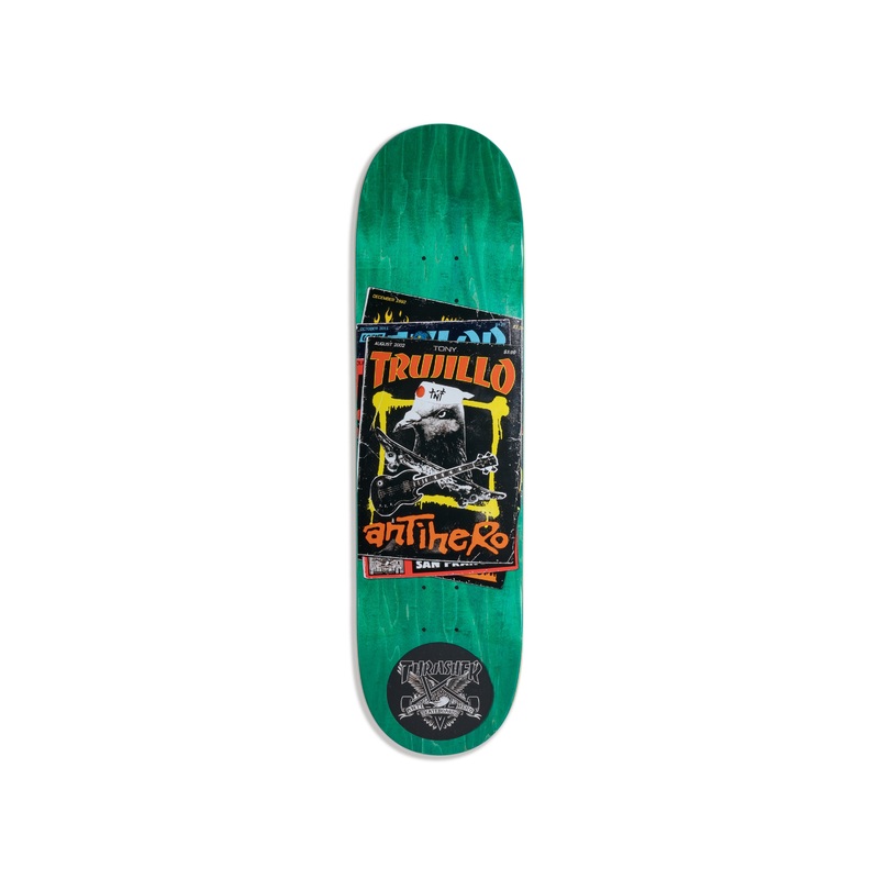 Anti Hero X Thrasher Collab Trujillo Skateboard Deck - 8.5"