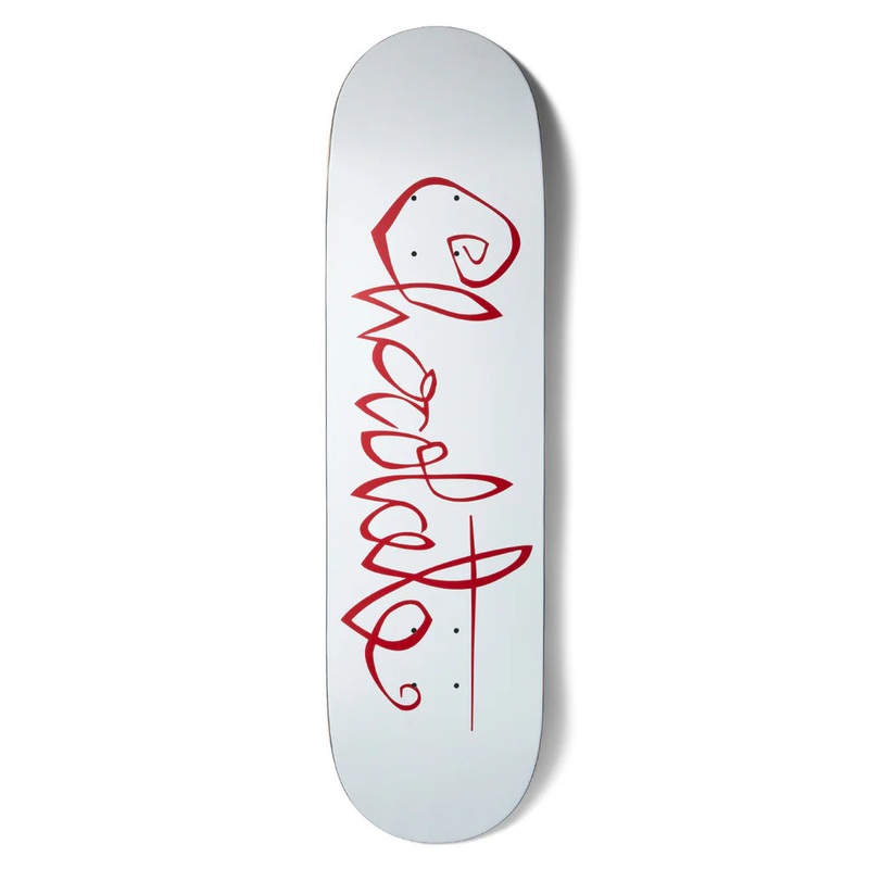 Chocolate Trahan OG Script Skateboard Deck - 8.5"