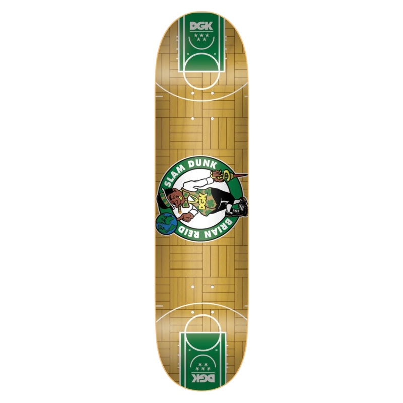 DGK Slam Dunk Reid Skateboard Deck - 8.38"