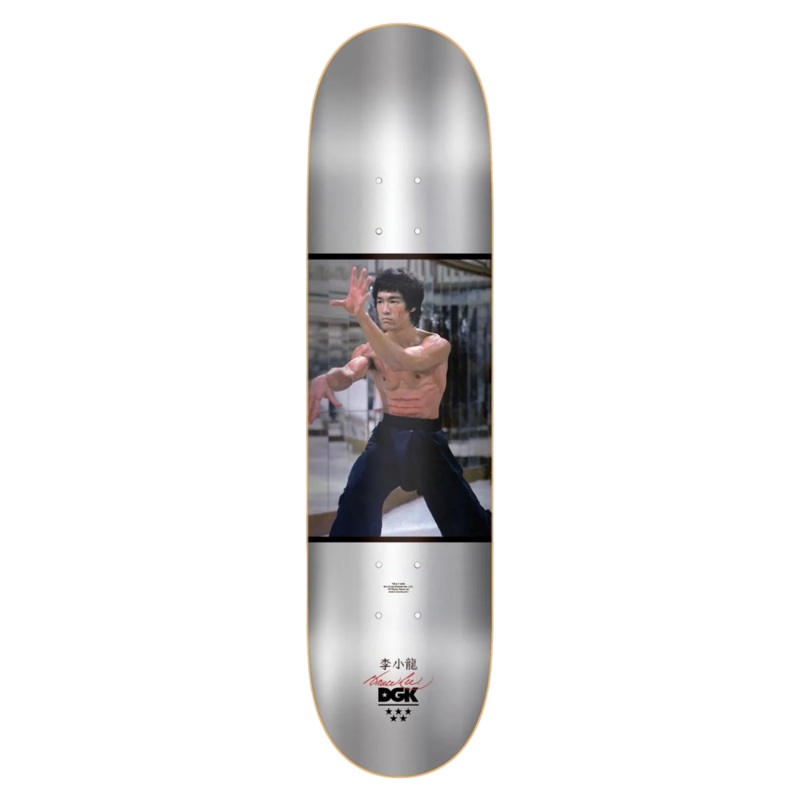 DGK X Bruce Lee Like Echo Skateboard Deck - 8.06"