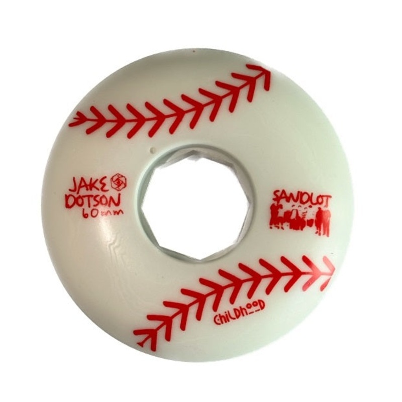 Red Eye Jake Dotson White Wheels 60mm 90a - Set of 4