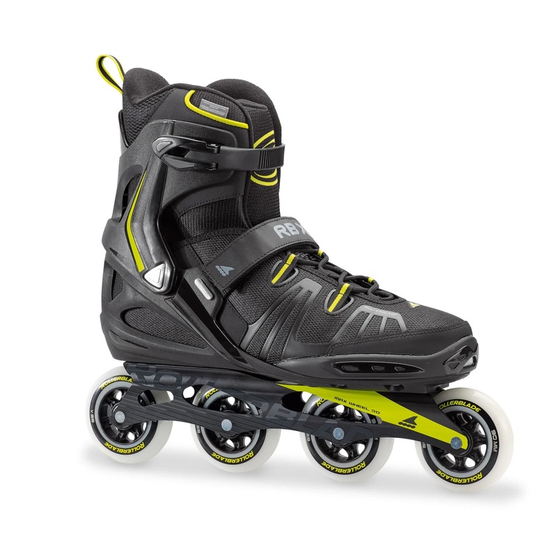 Rollerblade RB XL Inline Skates - Black/Lime