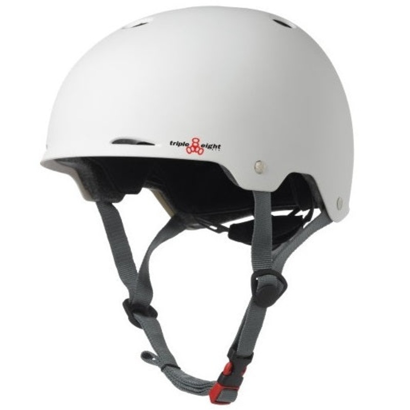 Triple 8 Gotham Helmet - White